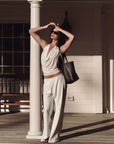 The Éclair Wide-Leg (White)