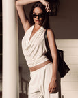 The Jessica Halter Top (White)