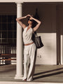 The Éclair Wide-Leg (White)